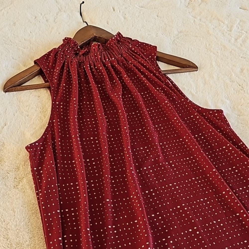 Banana Republic High Neck Flowy Top size S